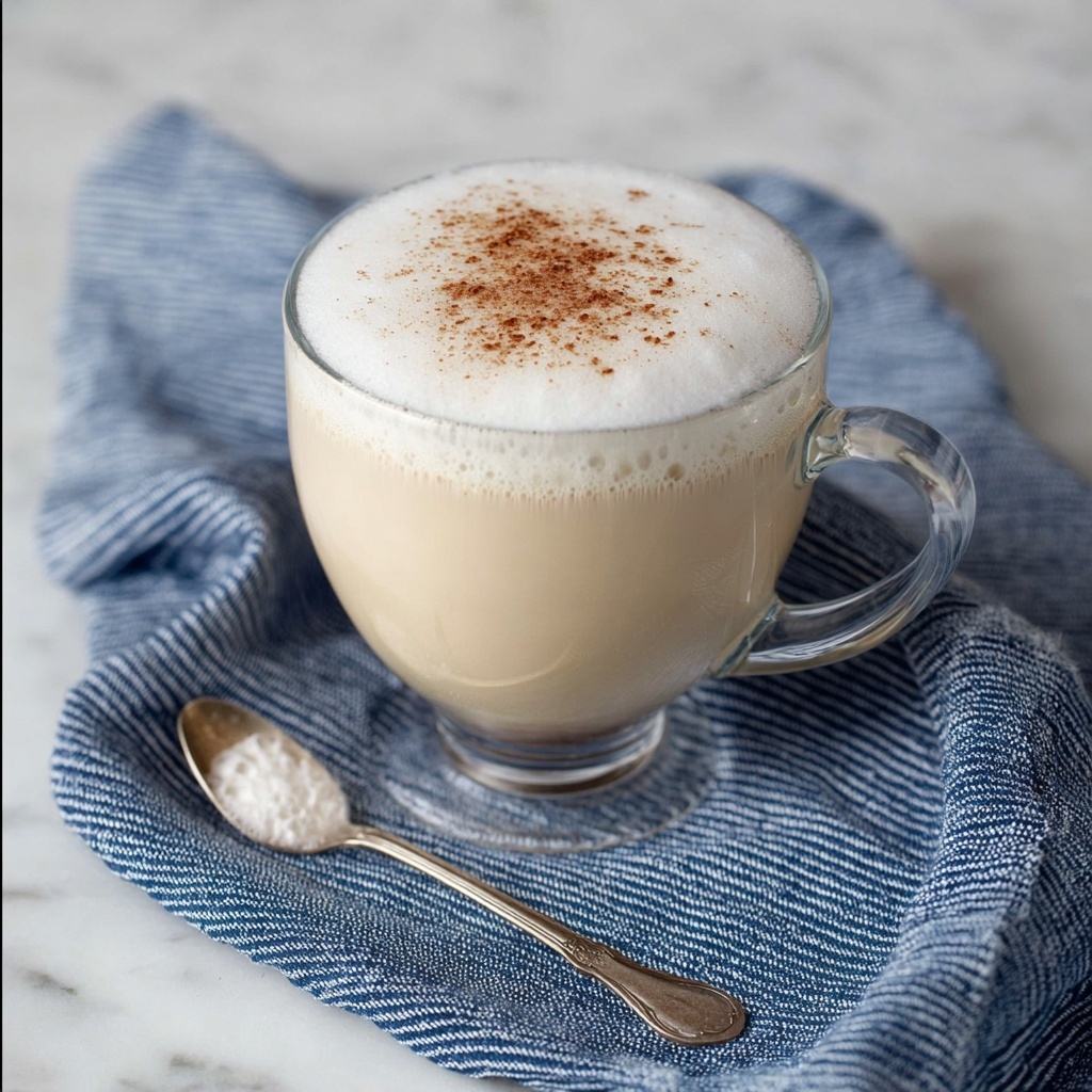Honey Cinnamon Milk Steamer Drink Recipe - Recipe Image
