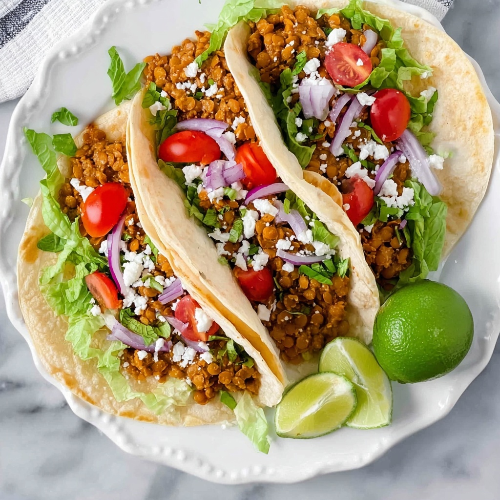 Red Lentil Tacos Recipe - Recipe Image