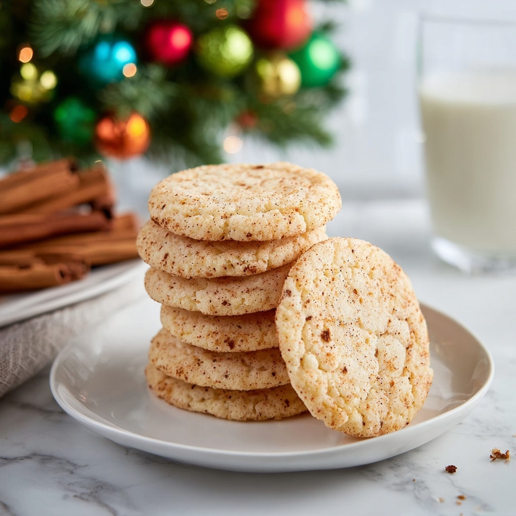 Eggnog Snickerdoodles Recipe - Recipe Image
