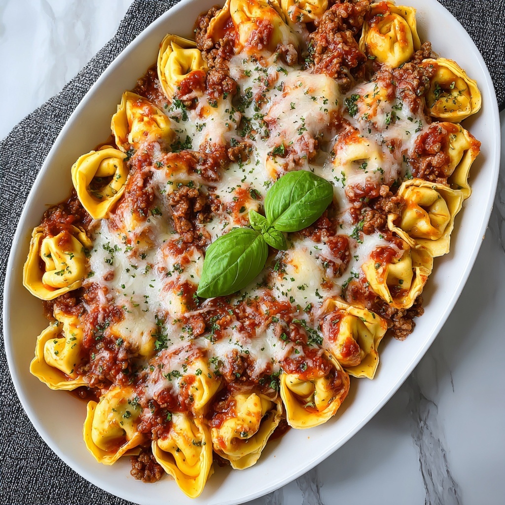 Baked Tortellini Casserole Recipe - Recipe Image