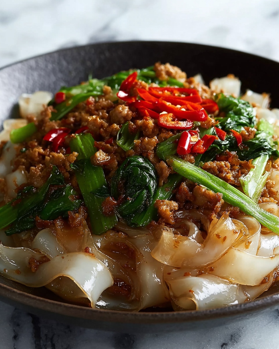Thai Drunken Noodles Recipe: Bold, Spicy, and Irresistibly Flavorful Recipe - Recipe Image