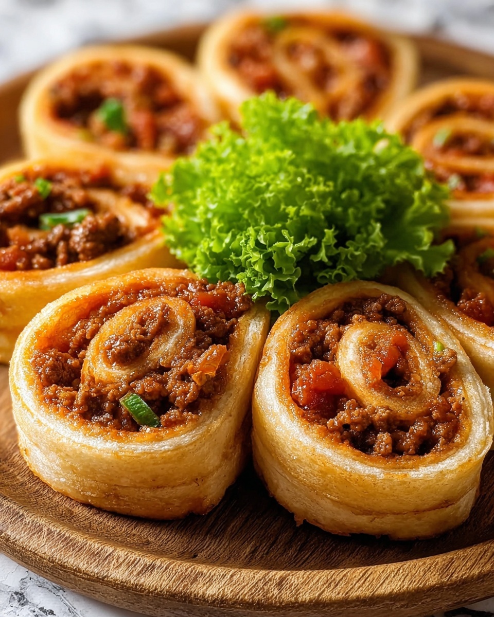 Taco Pinwheels Recipe - Recipe Image
