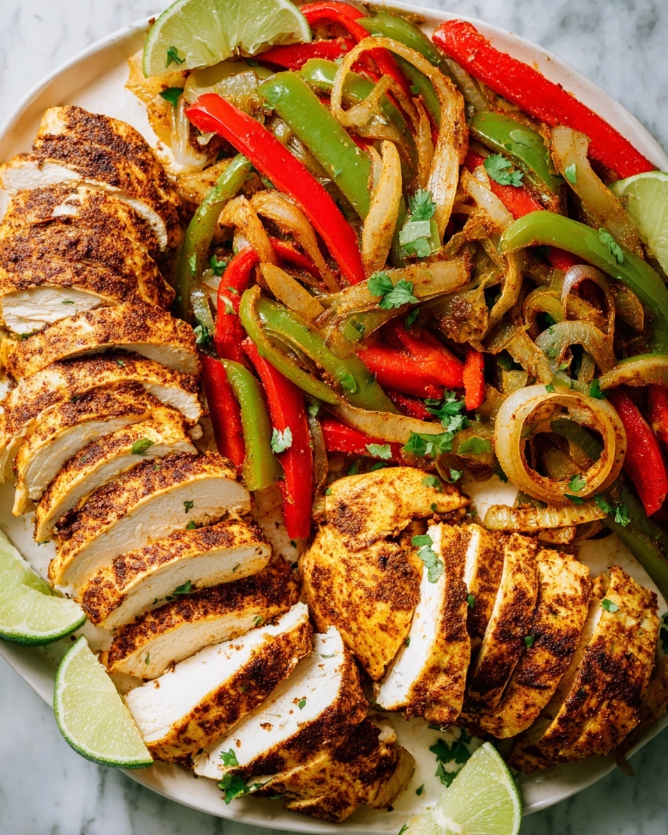 Sheet Pan Chicken Fajitas Recipe - Recipe Image