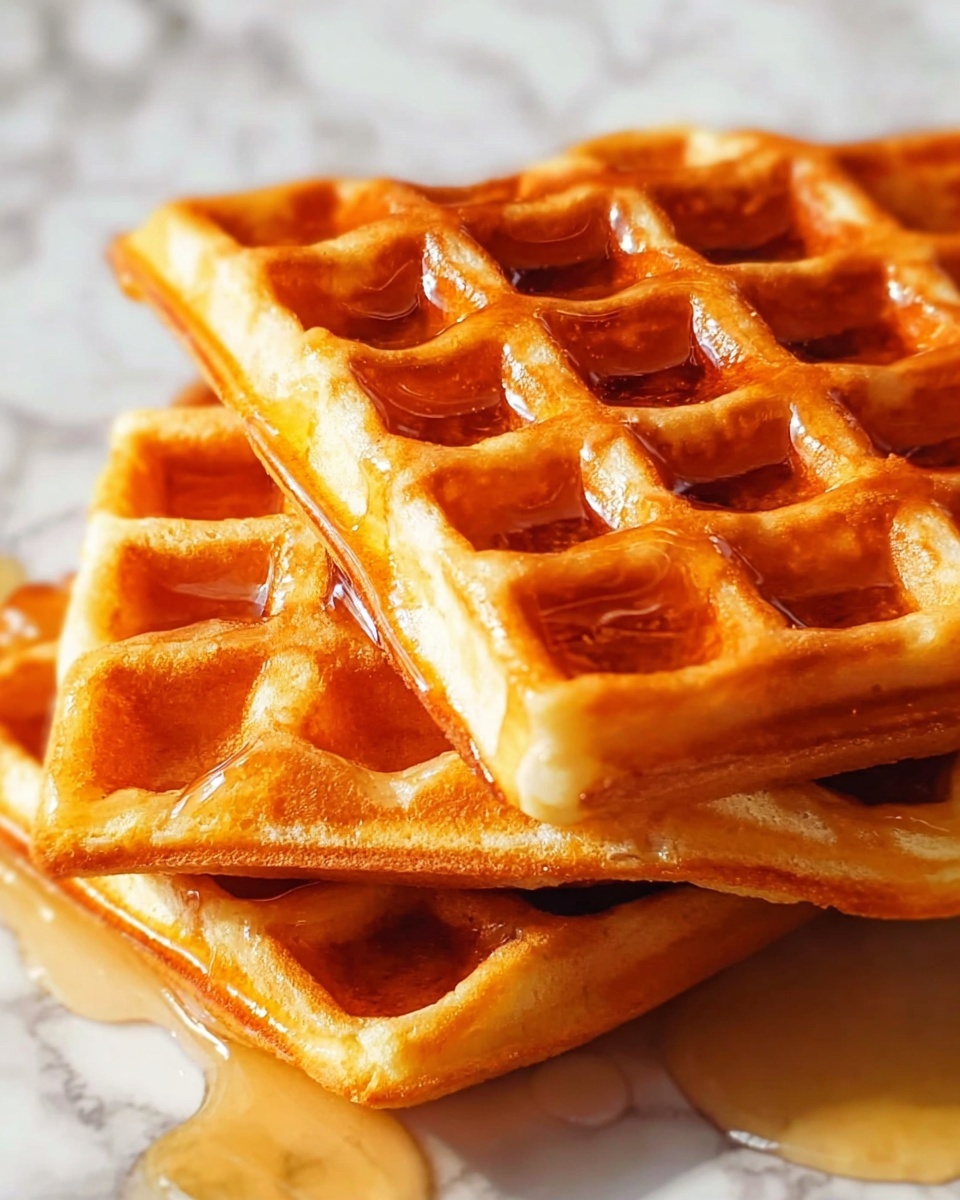 Easy Gluten-Free Oat Waffles Recipe - Recipe Image
