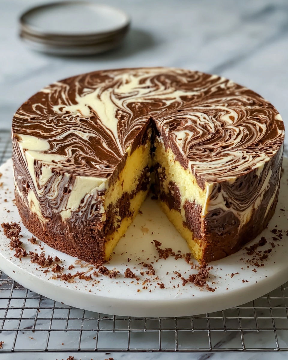 Classic Marble Cake Recipe - Recipe Image