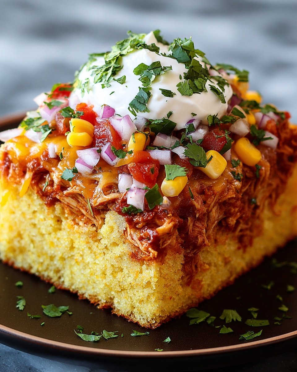 Chicken Tamale Pie: A Flavor-Packed Comfort Classic Recipe - Recipe Image