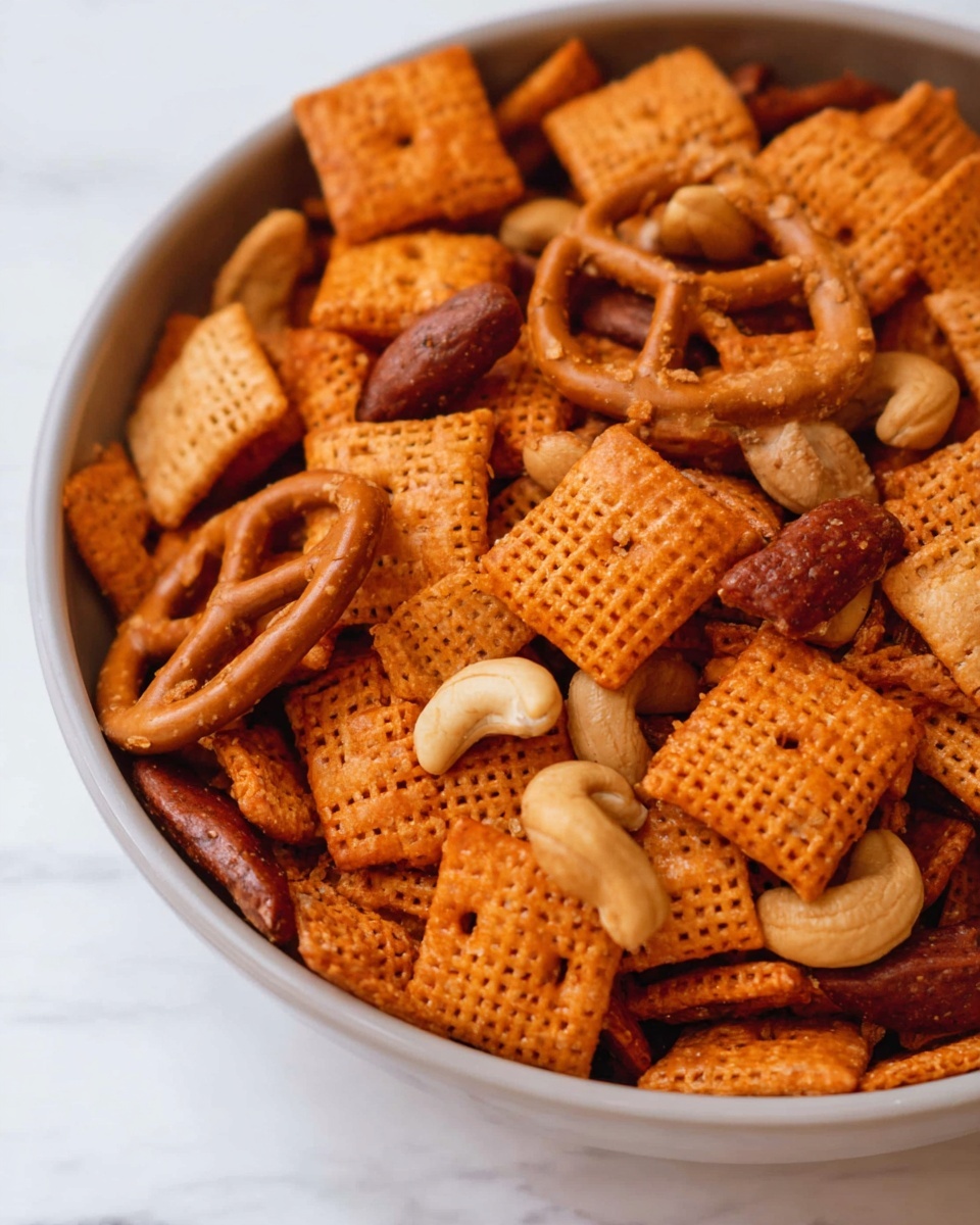 Air Fryer Buffalo Chex Mix Recipe - Recipe Image