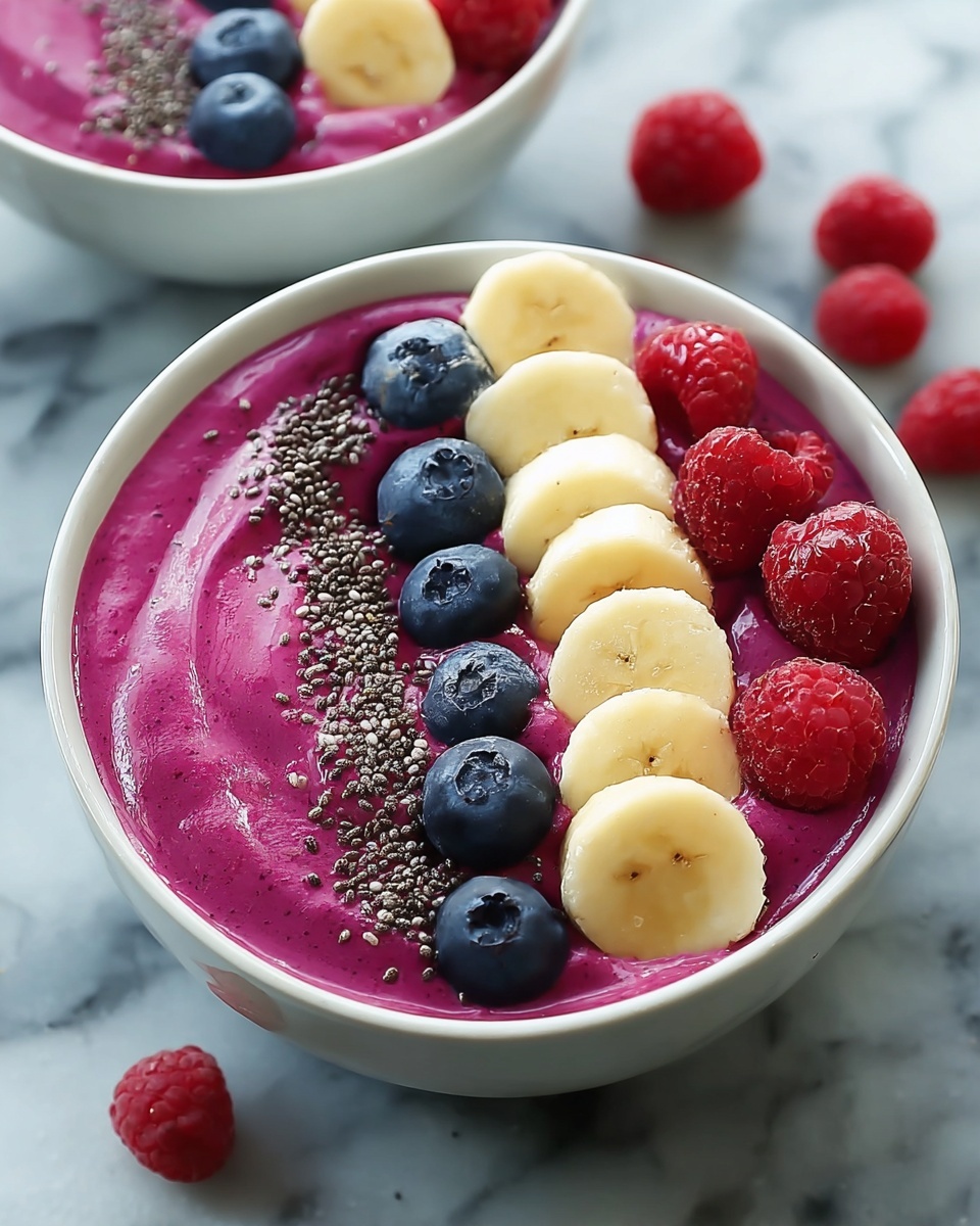 Quick and Easy Pitaya Smoothie Bowl Recipe - Recipe Image