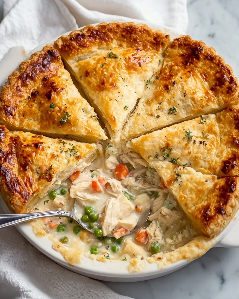 Homemade Chicken Pot Pie Casserole for Cozy Nights Recipe - Recipe Image