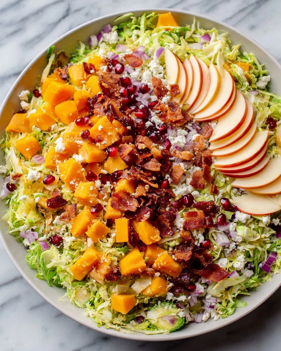 Thanksgiving Roasted Butternut Squash Salad with Bacon, Pomegranate, and Feta Recipe - Recipe Image