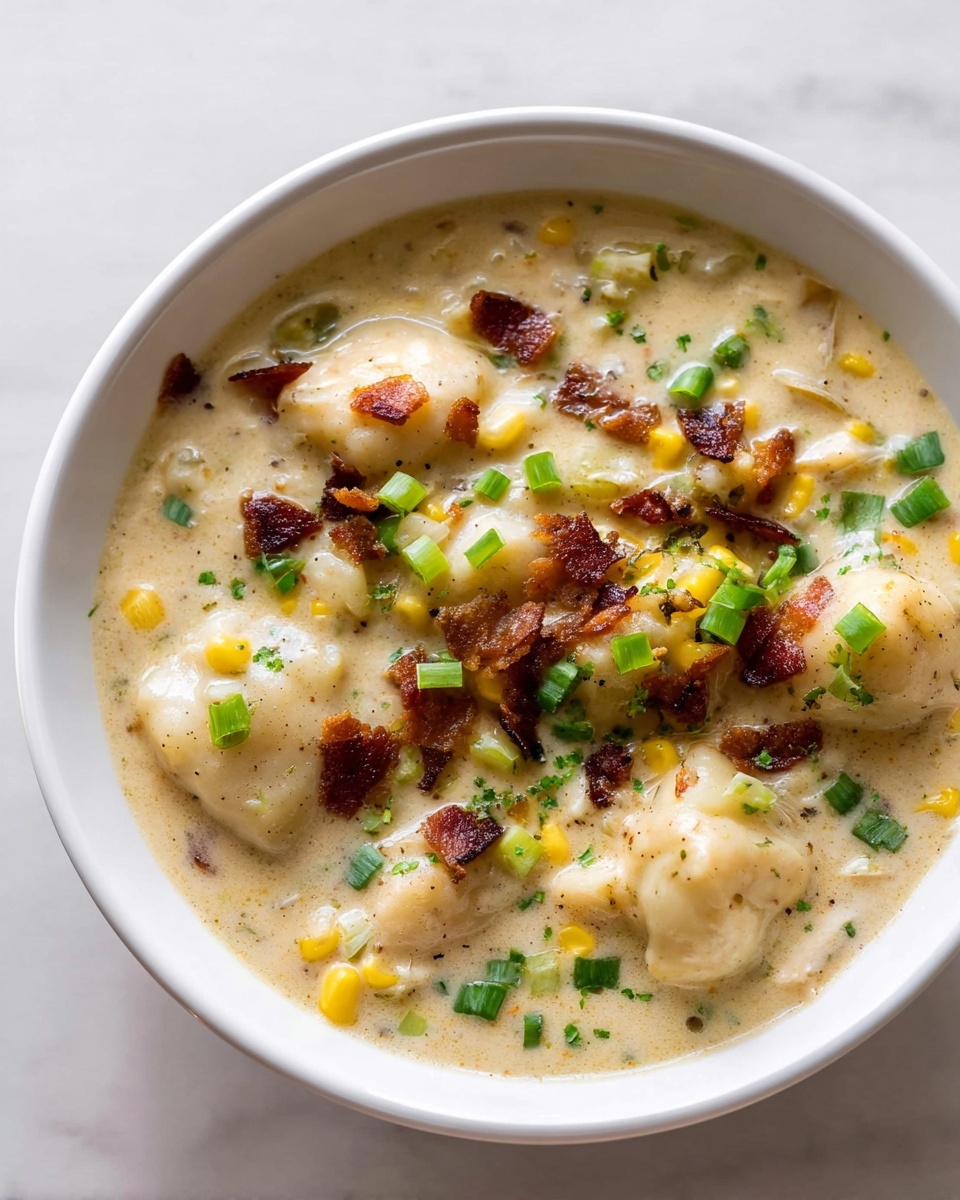 Easy Chicken and Corn Chowder Recipe - Recipe Image