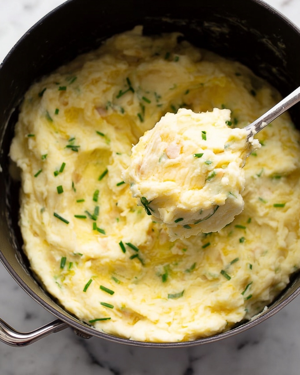 Boursin Mashed Potatoes Recipe - Recipe Image