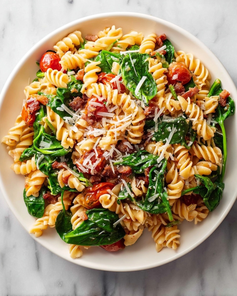 Easy BLT Pasta Recipe - Recipe Image