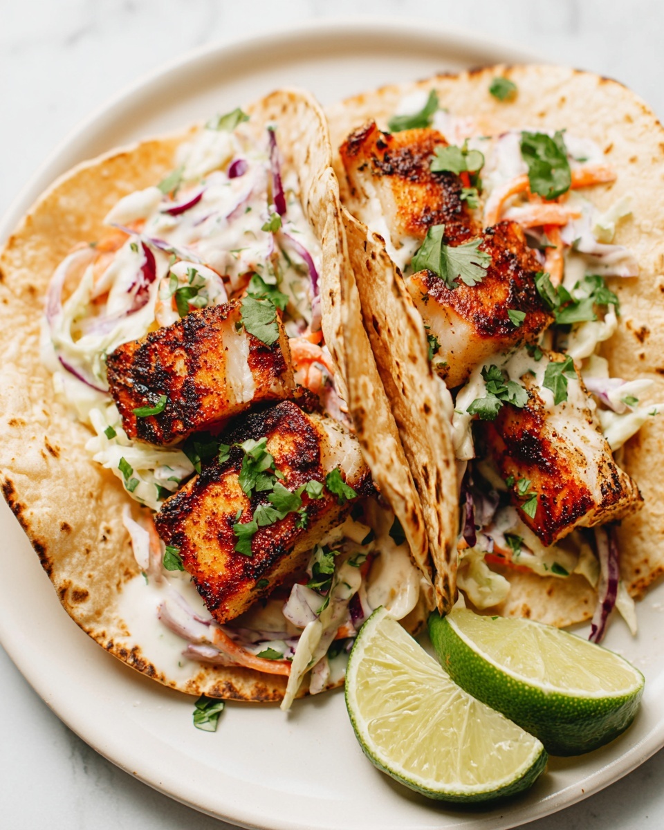Blackened Fish Tacos Recipe - Recipe Image
