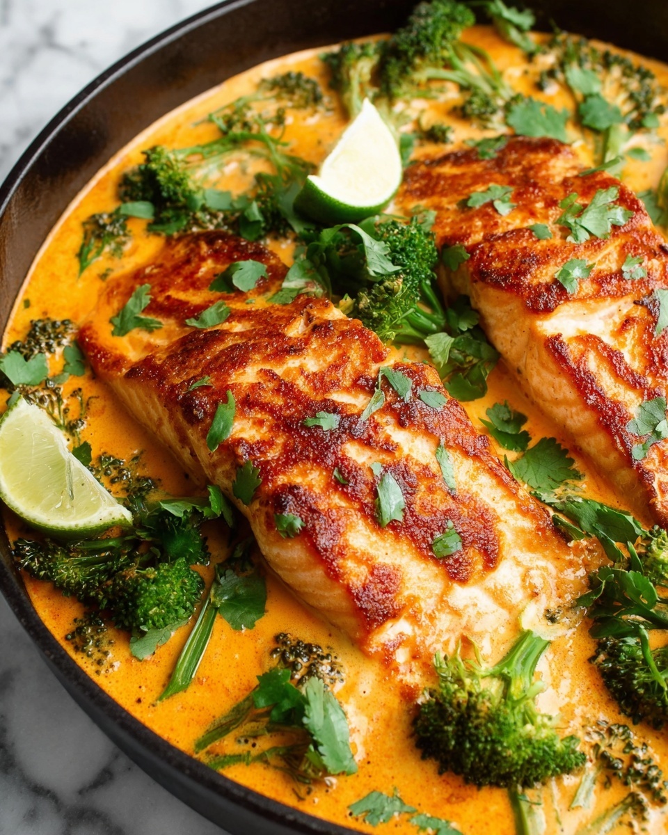 Salmon Coconut Curry Recipe - Recipe Image