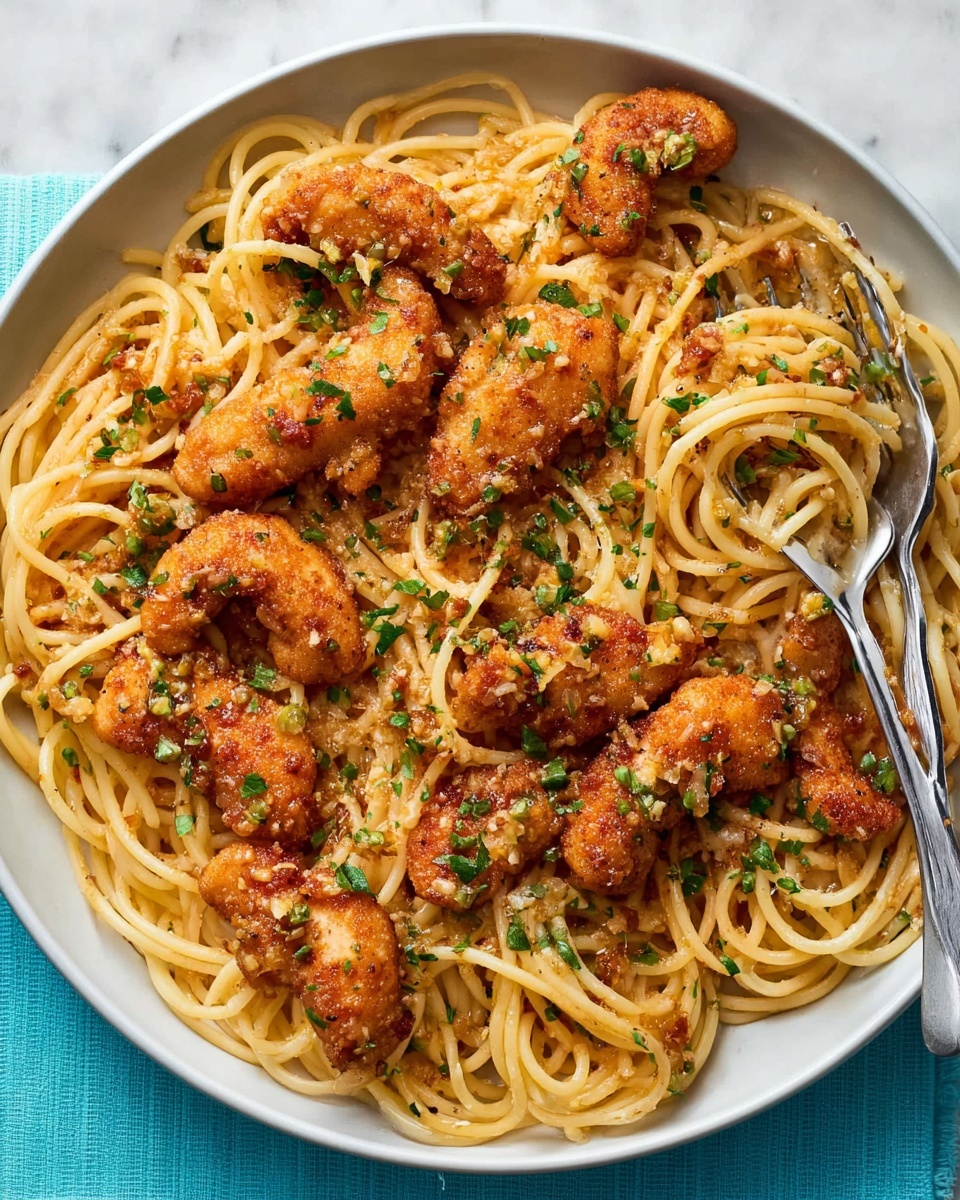Chicken Scampi Pasta Recipe - Recipe Image