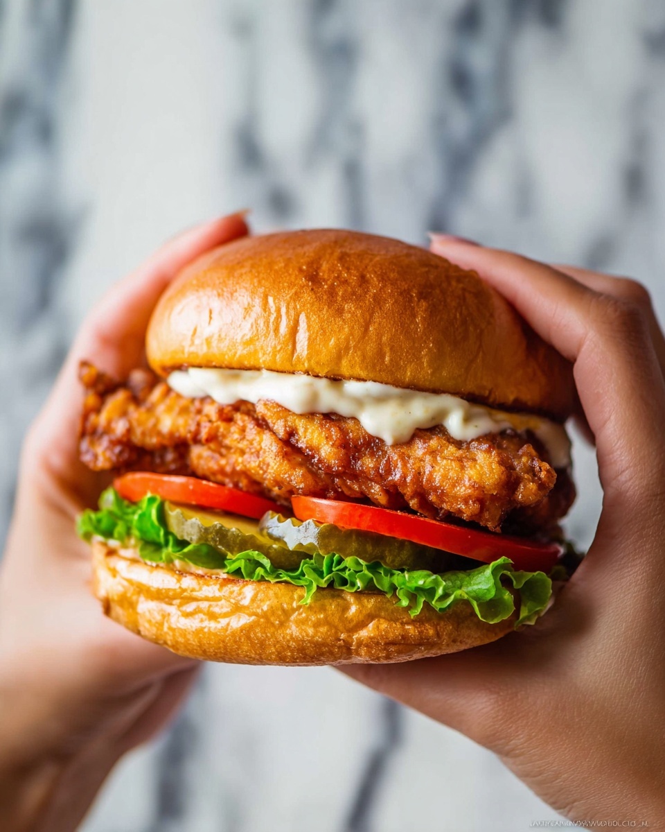 Crispy Chicken Sandwich Recipe - Recipe Image