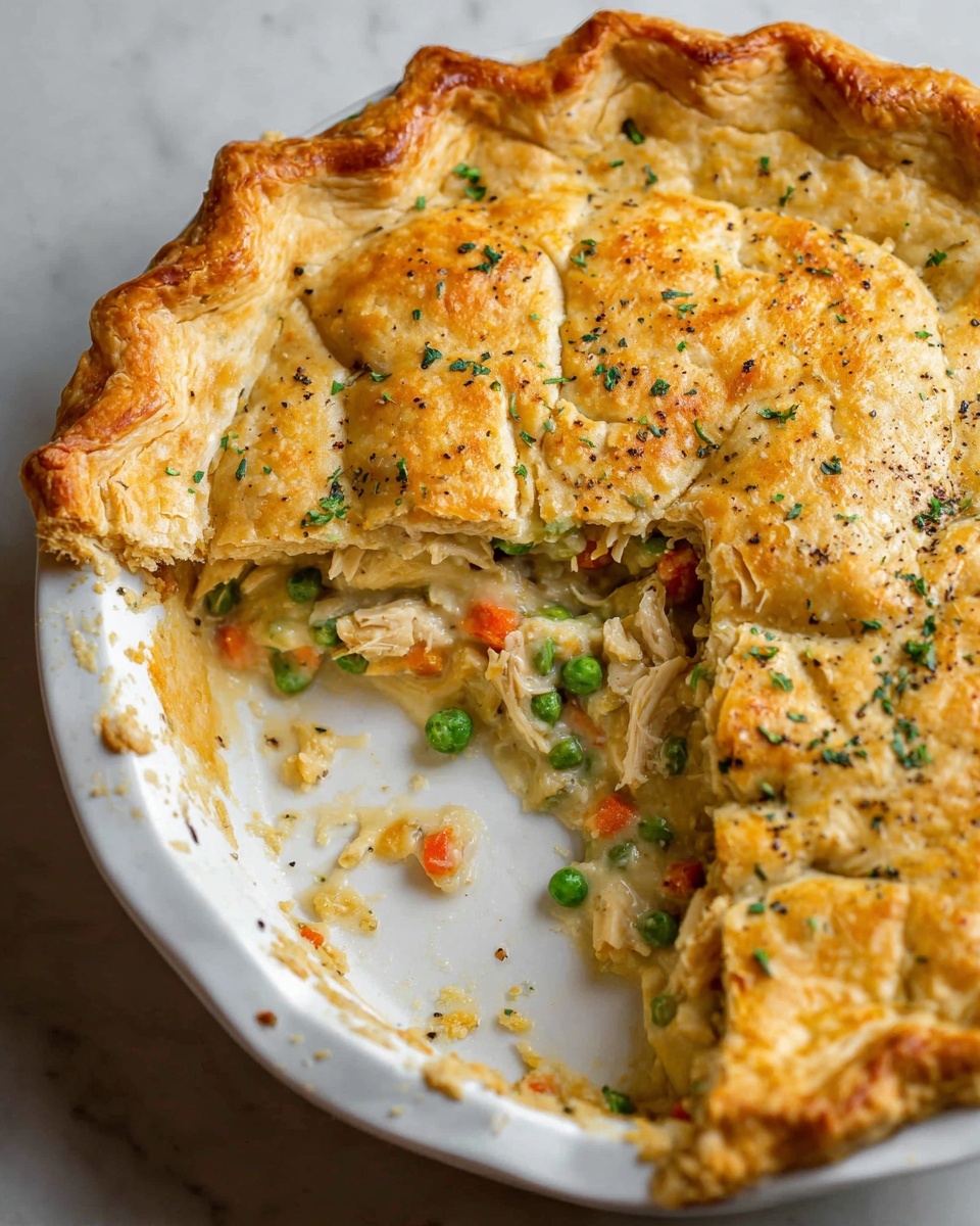 Homemade Chicken Pot Pie Recipe - Recipe Image