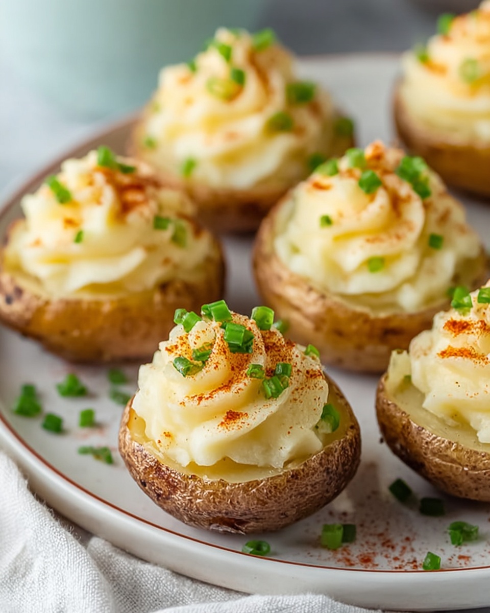 Deviled Potatoes – A Fun and Flavorful Twist on the Classic Deviled Eggs Recipe - Recipe Image