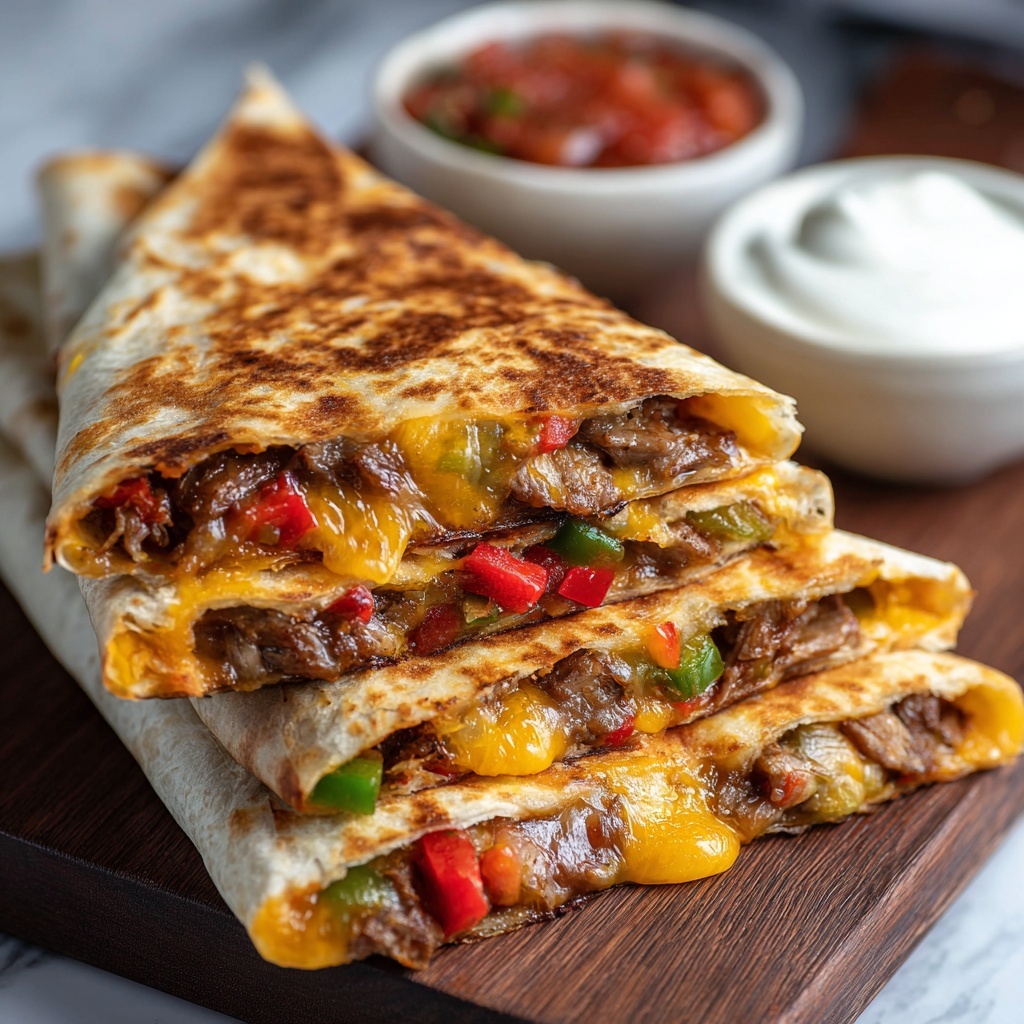 Fajita Folded Wraps Recipe - Recipe Image