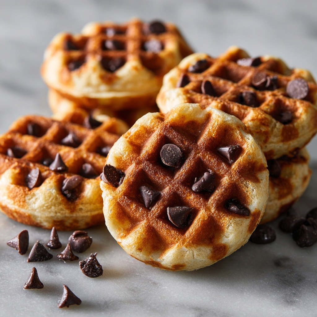 Peanut Butter Chaffle Cookies (Low Sugar!) Recipe - Recipe Image