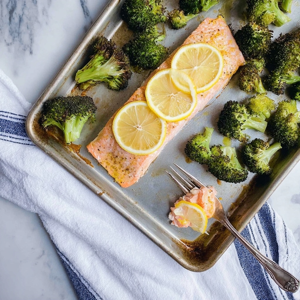 Baked Salmon and Broccoli Recipe - Recipe Image