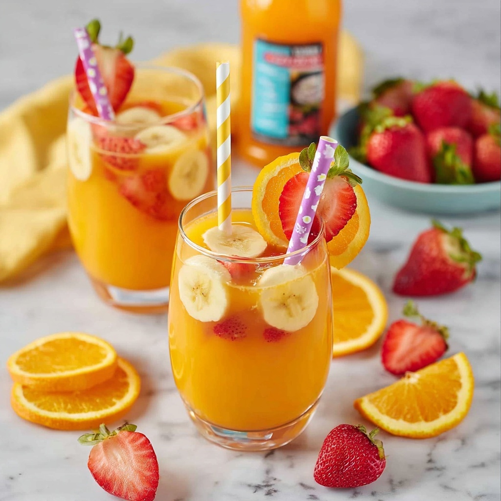 Orange Juice Mocktail Recipe - Recipe Image