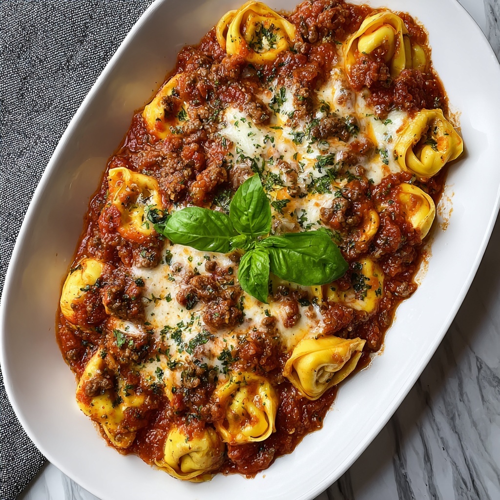 Baked Tortellini Casserole Recipe - Recipe Image