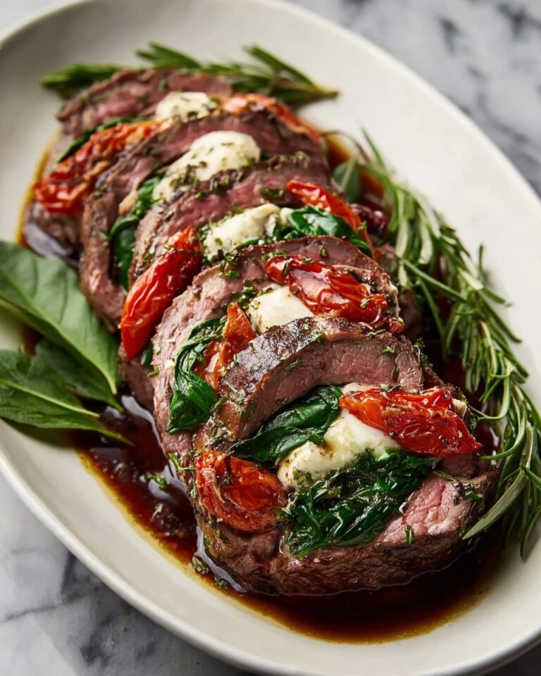 Italian Stuffed Flank Steak Recipe
