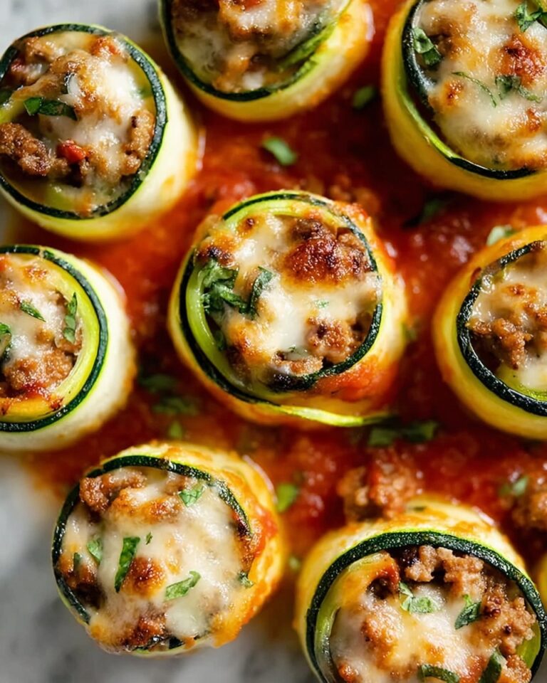 Zucchini Rollatini with Italian Sausage and Cheese Recipe