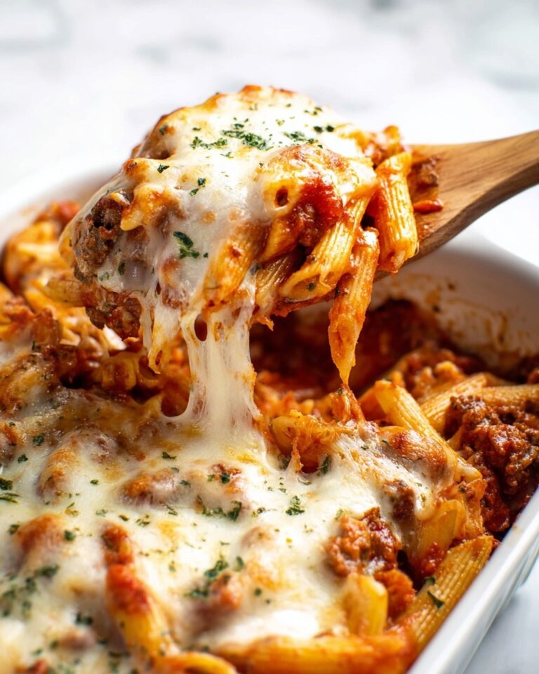 Easy Baked Penne with Sausage Recipe