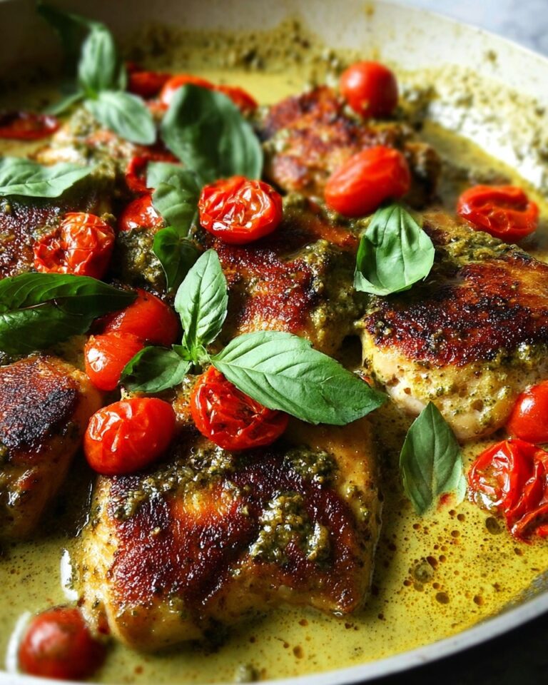 Creamy Pesto Chicken Recipe