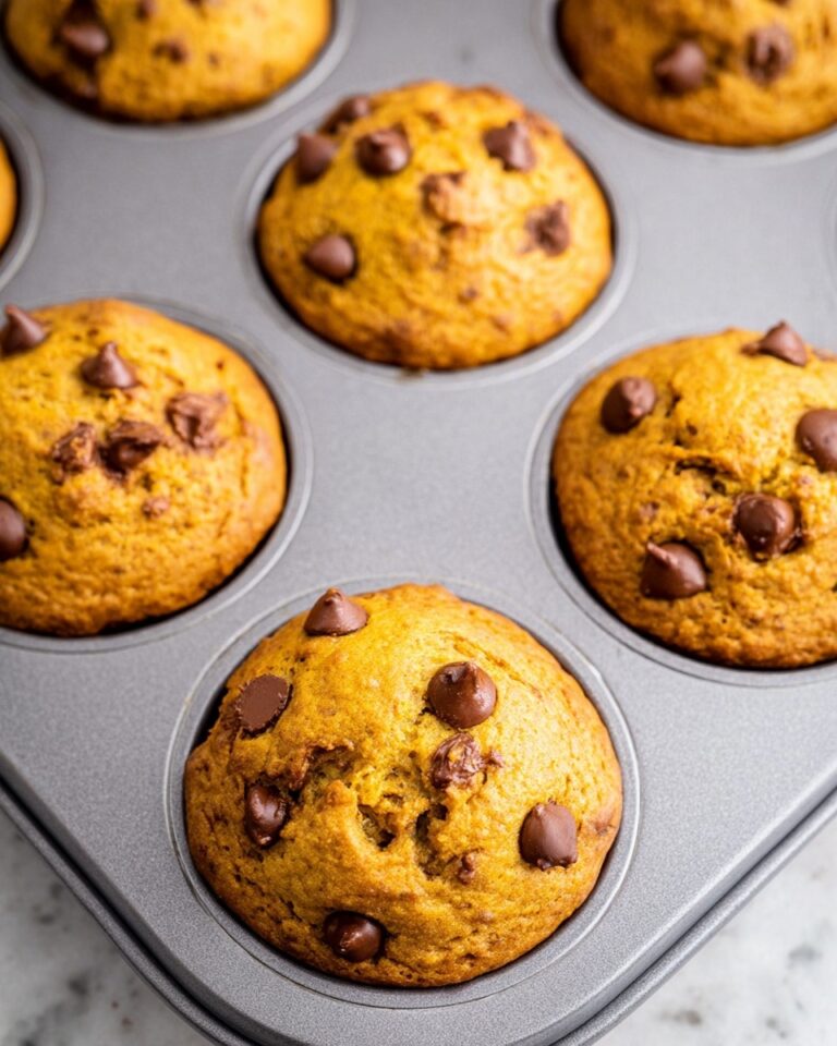 Pumpkin Chocolate Chip Muffins Recipe