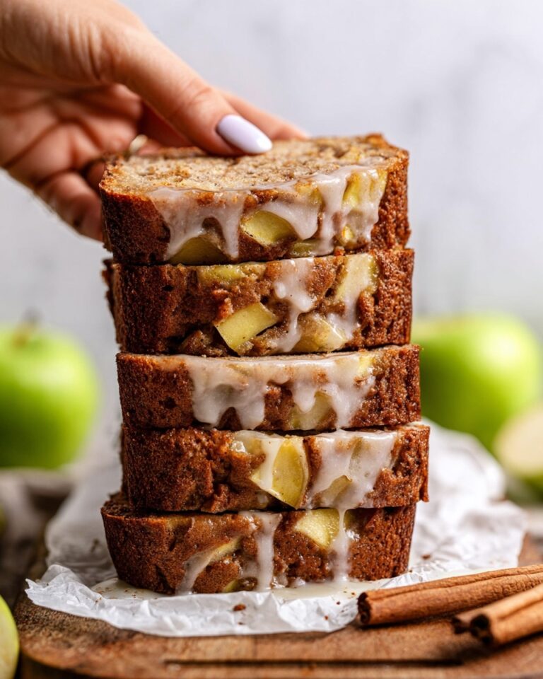 Apple Bread with Cider Glaze Recipe