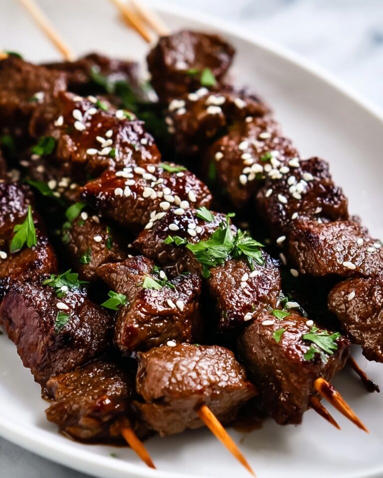 Beef Teriyaki Skewers Recipe