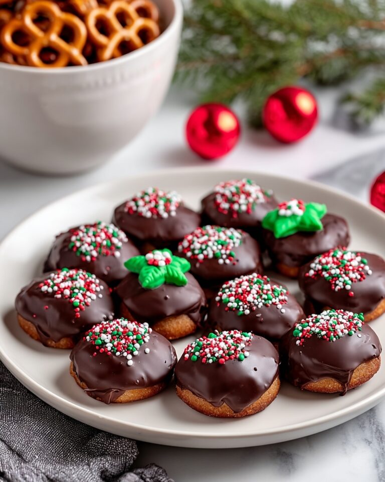 Christmas Rolo Pretzel Bites Recipe