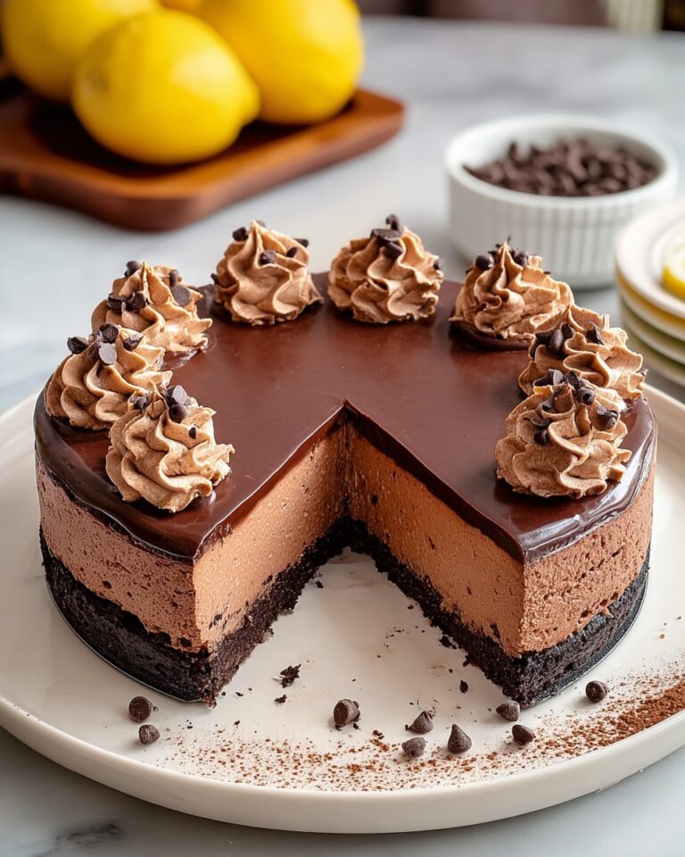 Vegan Chocolate Mousse Cheesecake Recipe