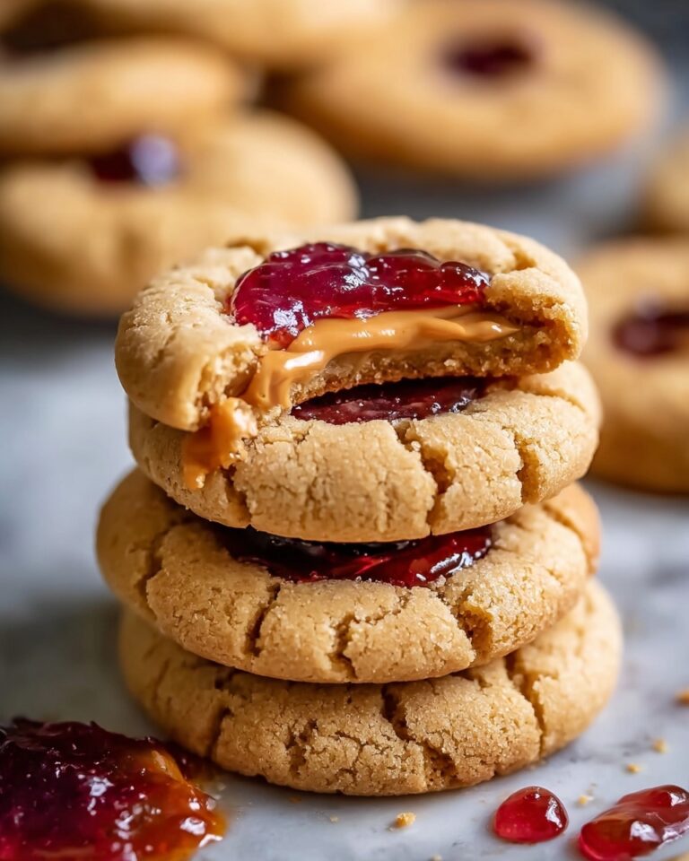 Peanut Butter and Jelly Cookies Recipe