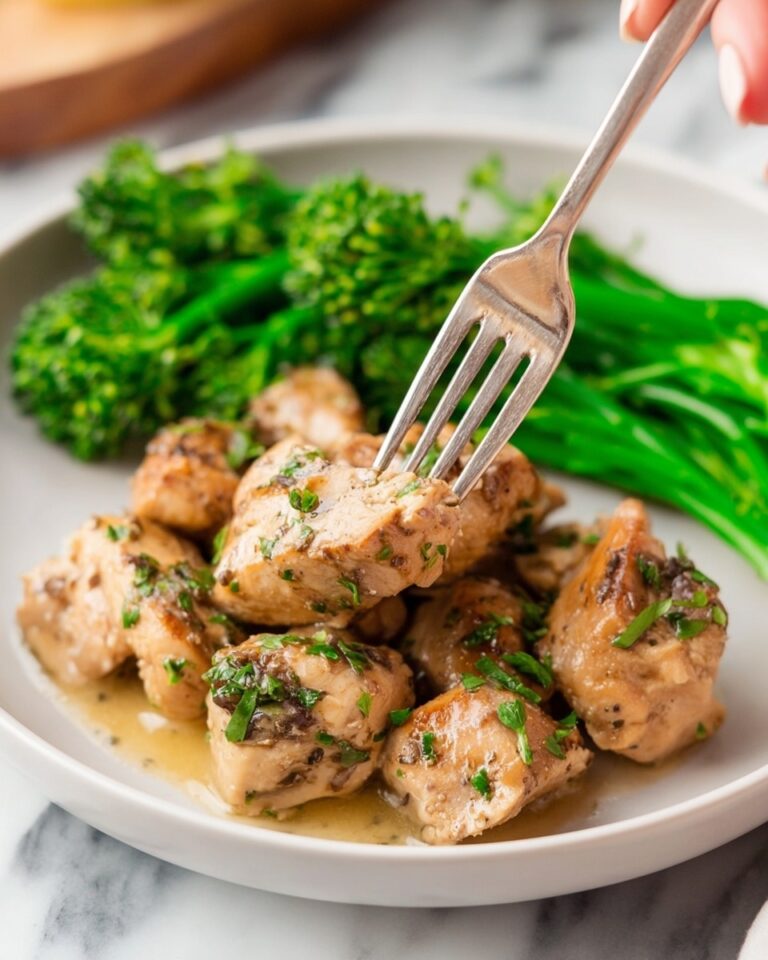 Garlic Butter Chicken Bites Recipe