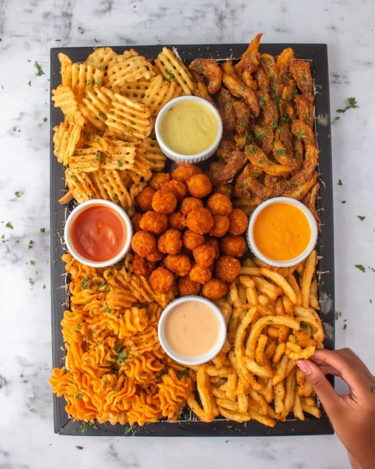 French Fry Appetizer Board Recipe