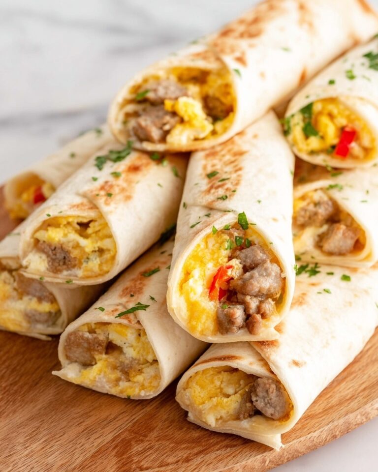 Freezer Friendly Breakfast Taquitos Recipe