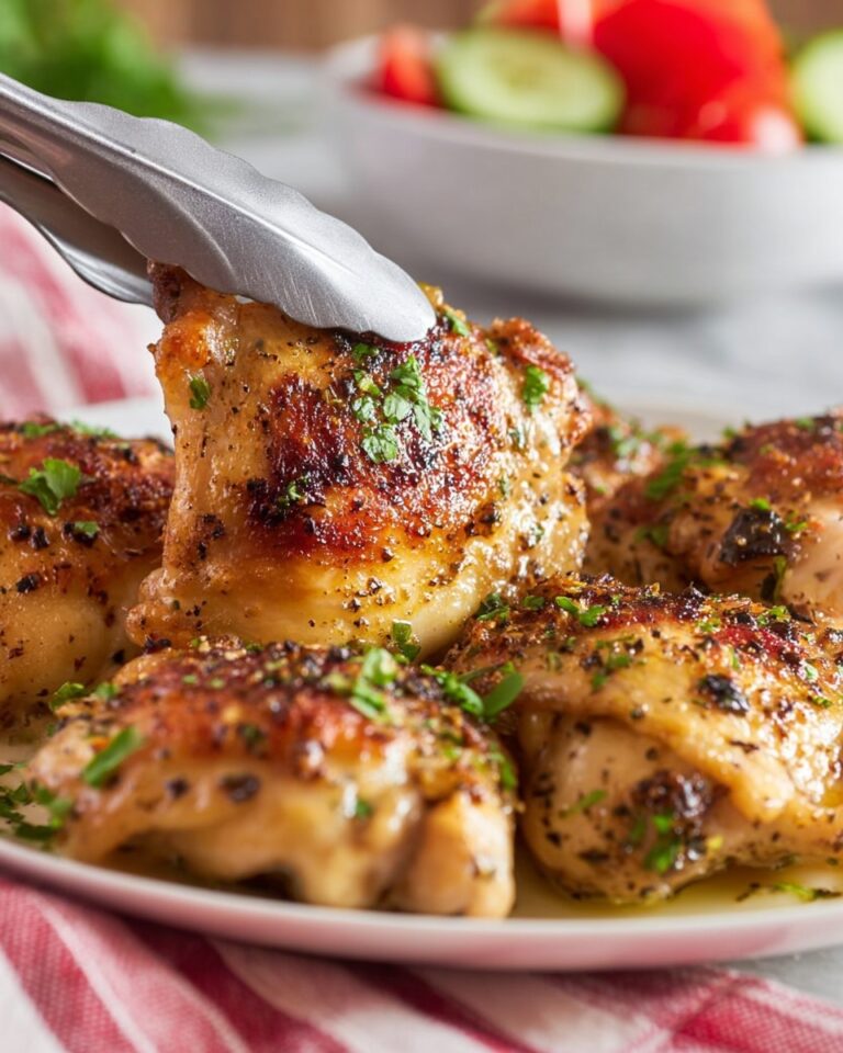 Air Fryer Chicken Thighs with Italian Seasoning Recipe