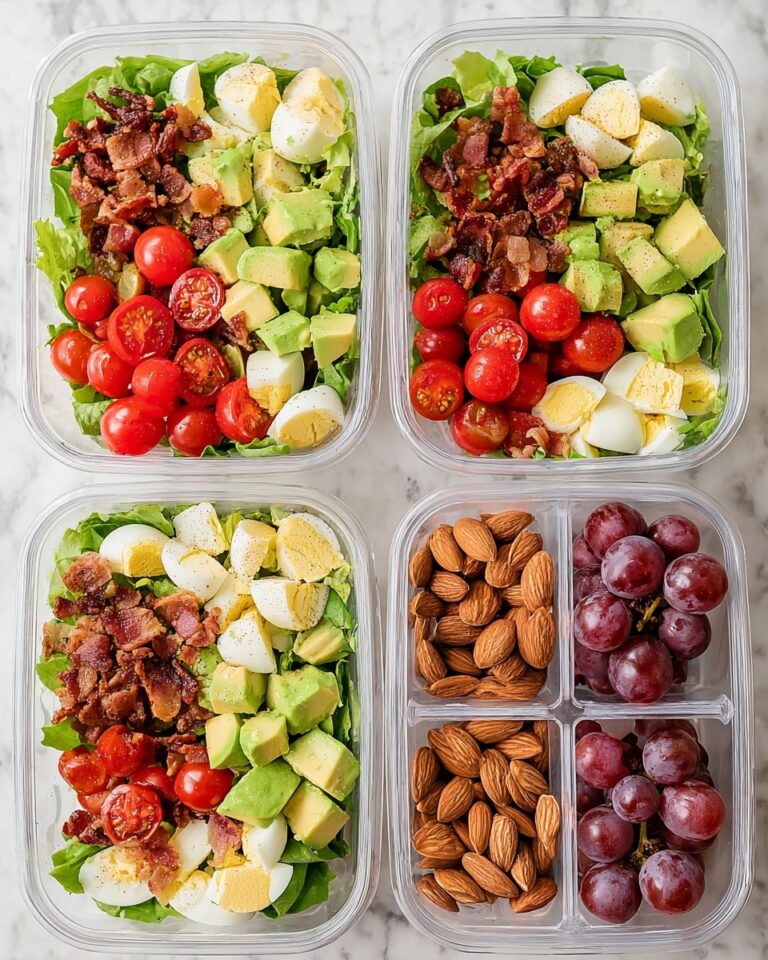 Easy Lunchbox Cobb Salads Recipe