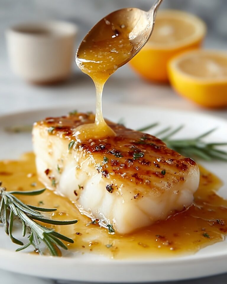 Easy Cod with Flavor-Packed Orange Beurre Blanc Sauce Recipe