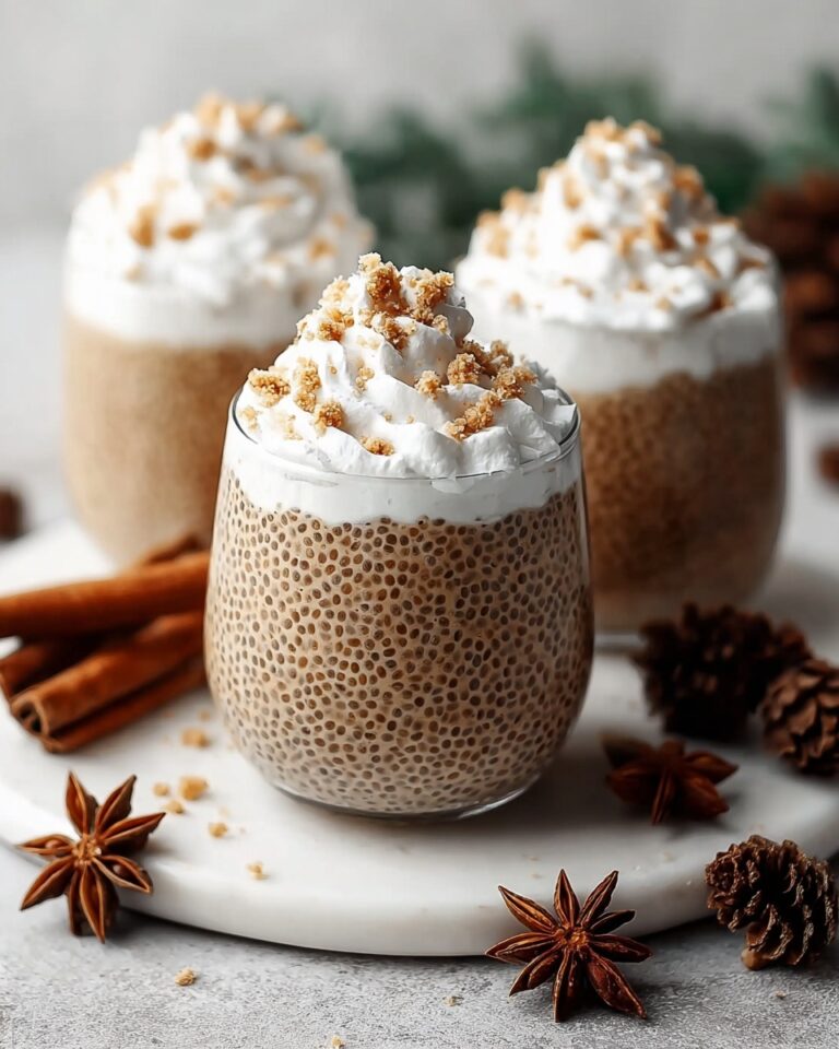Easy Eggnog Chia Pudding for a Cozy and Creamy Holiday Treat Recipe