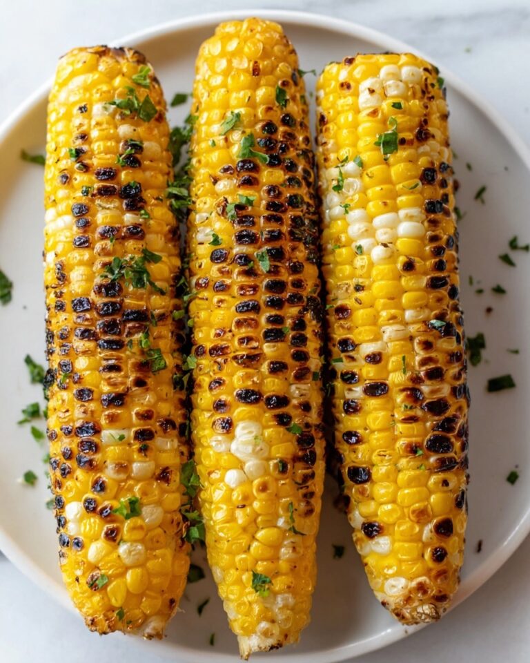 Easy Grilled Corn on the Cob with Herbs and Cheese Recipe