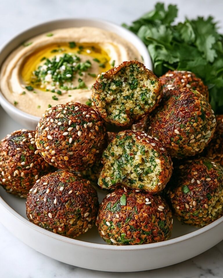 Easy Homemade Falafels with Flavor-Packed Tahini Sauce Recipe