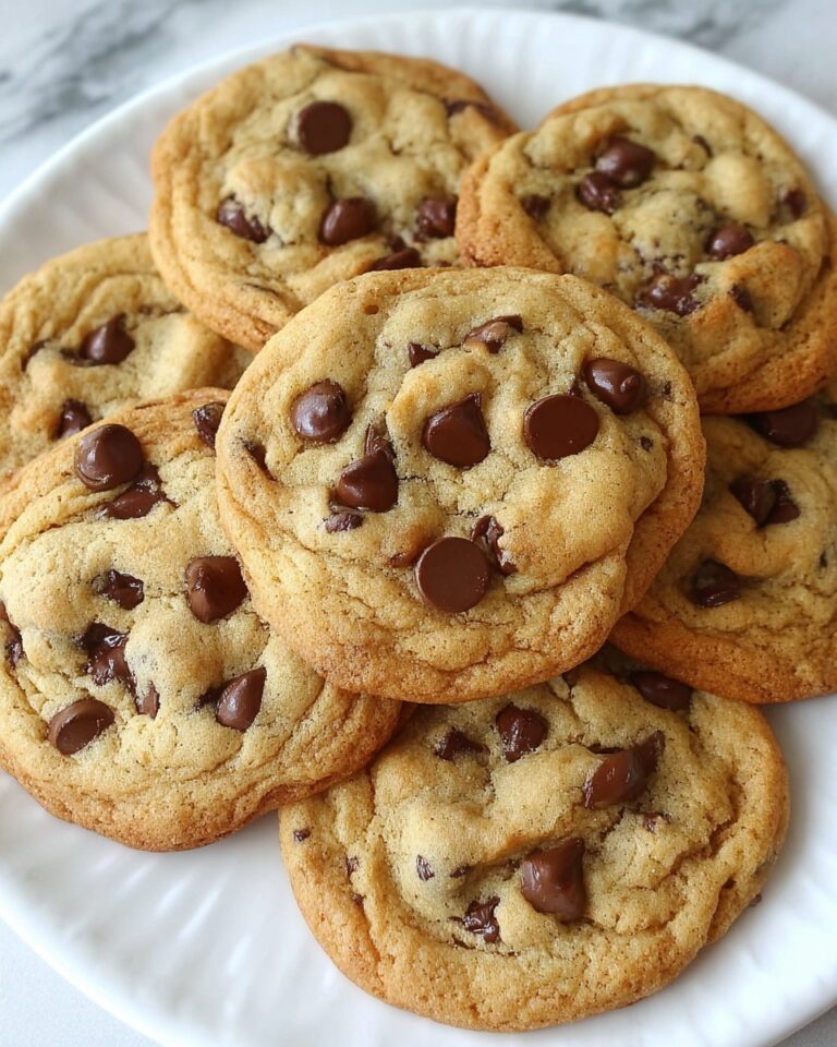 Homemade Chocolate Chip Cookies That Are Perfectly Delicious Recipe