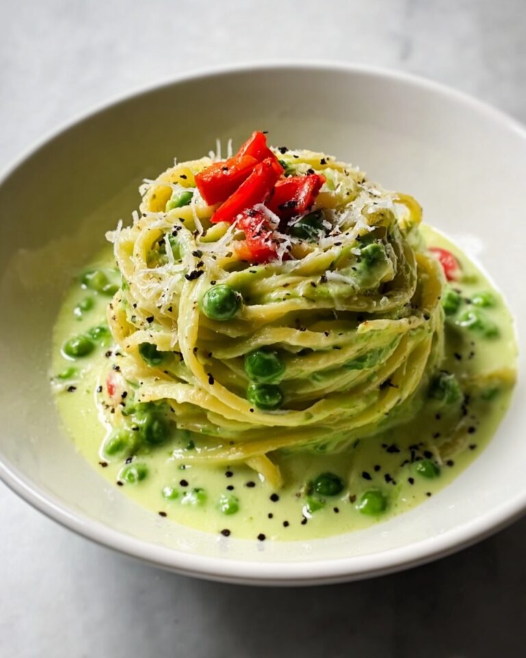Creamy Fresh Pea Pasta Recipe