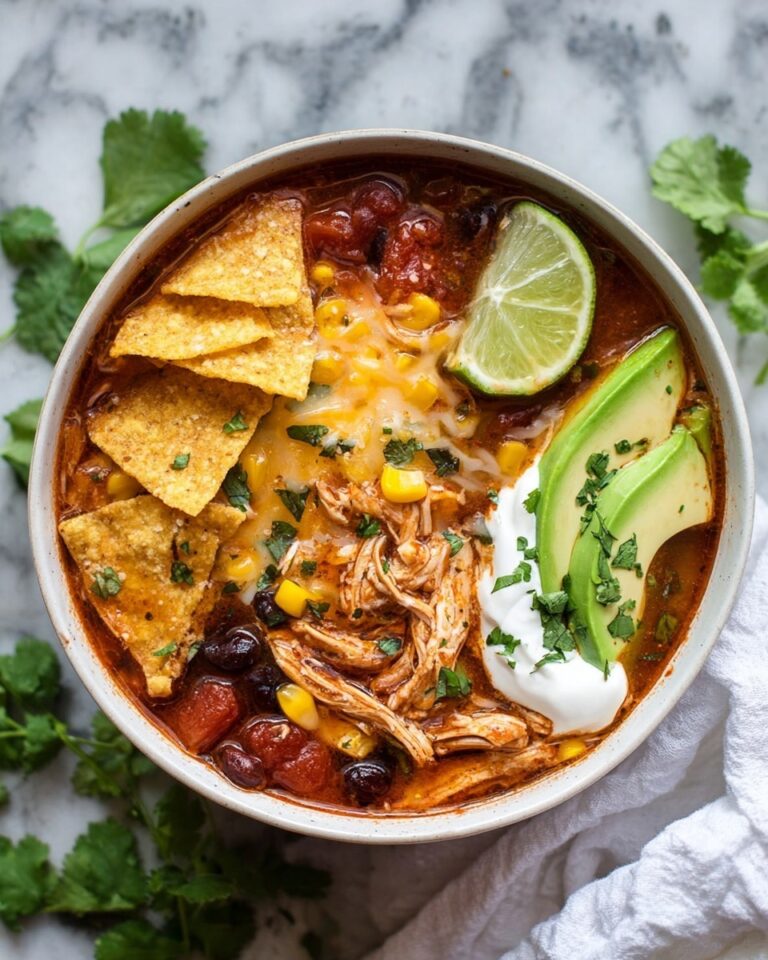Instant Pot Chicken Tortilla Soup Recipe